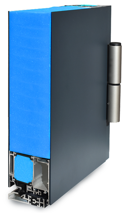 Hinge Door Cross Section 1